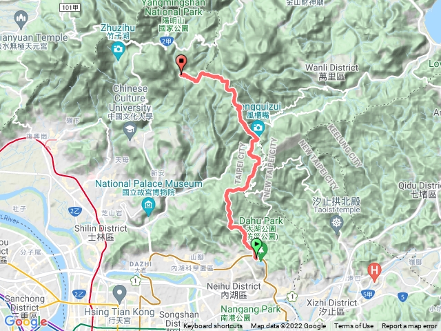 大湖捷運站-冷水坑