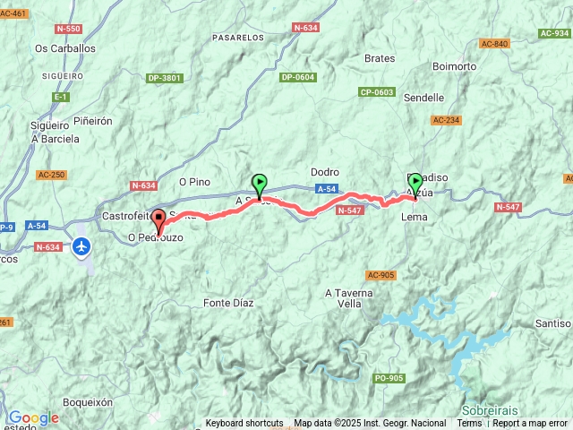 阿爾蘇阿Arzúa～培德若佐OPedrouzo─19km預覽圖