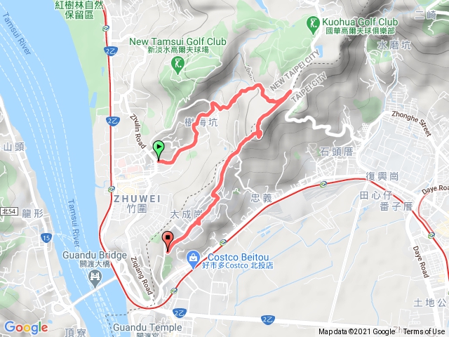 樹梅坑 忠義山 北藝大