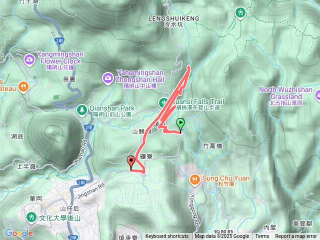 菁嚳古道-涓絲瀑布