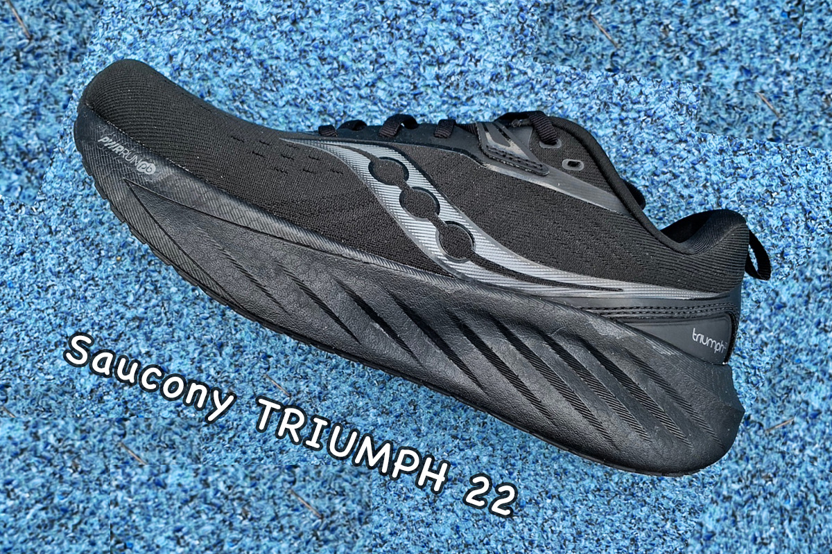 編輯開箱】Saucony TRIUMPH 22 QQ帶勁的緩震新作| 文章| 運動筆記