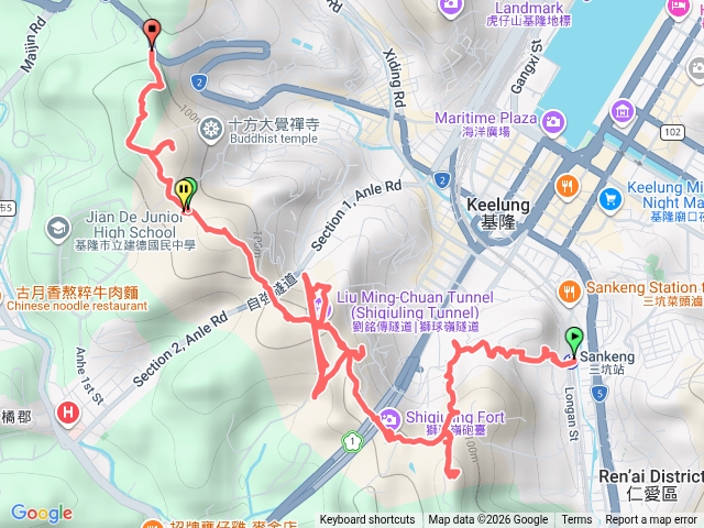 天際線第五段前半-劉銘傳隧道預覽圖