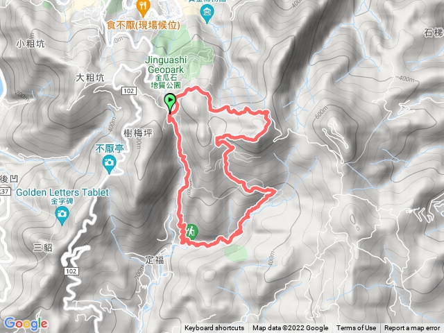 貂山古道-燦光寮古道-燦光寮山-草山戰備道 O型縱走