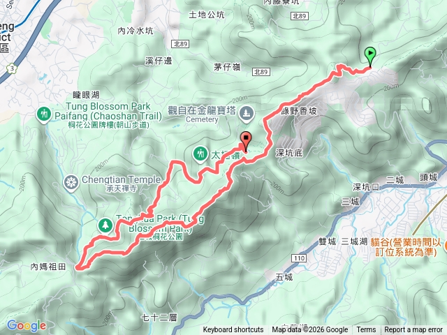 天上小縱走預覽圖