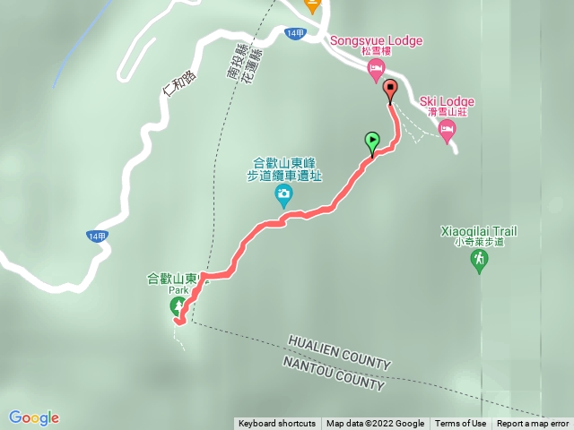 合歡東峰