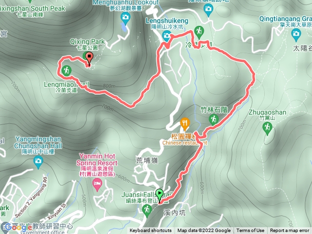 111.3.29陽明山冷水坑、絹絲瀑布