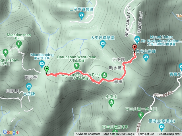大屯山主峰連峰步道