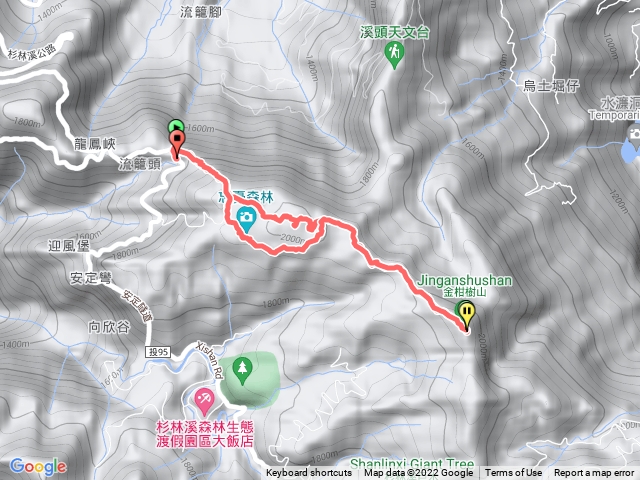 留龍頭-上嶺頭山-嶺頭山東峰- 金柑山西北峰-忘憂森林-0