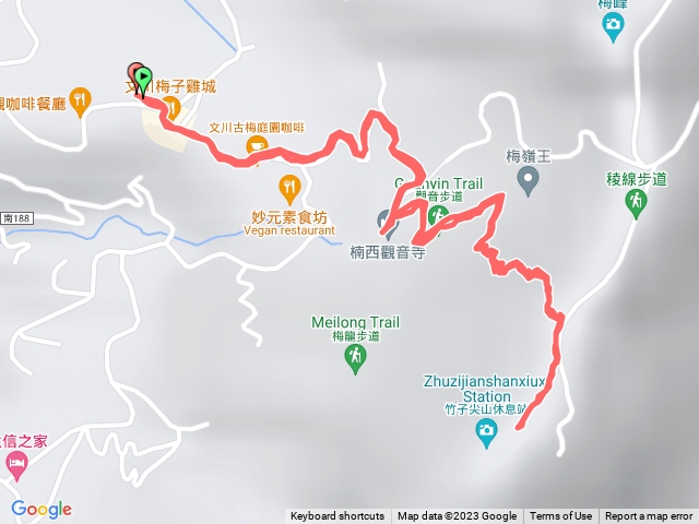 竹子尖山觀音步道