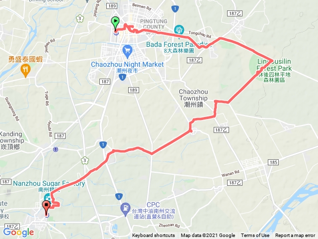 D5潮州車站至南州車站