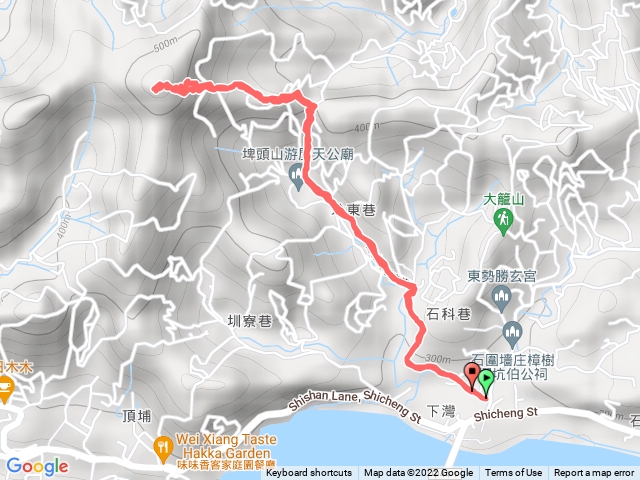 台中/東勢/石圍牆山