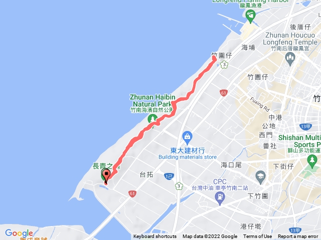 竹南海濱森林步道