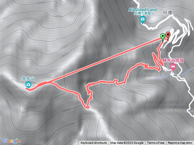屏東阿禮部落井步山