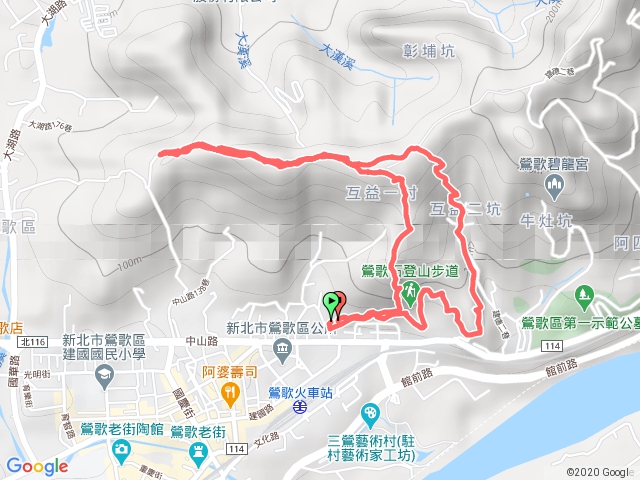 鶯歌光明山稜線