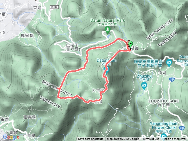 大屯山主峰南峰西峰