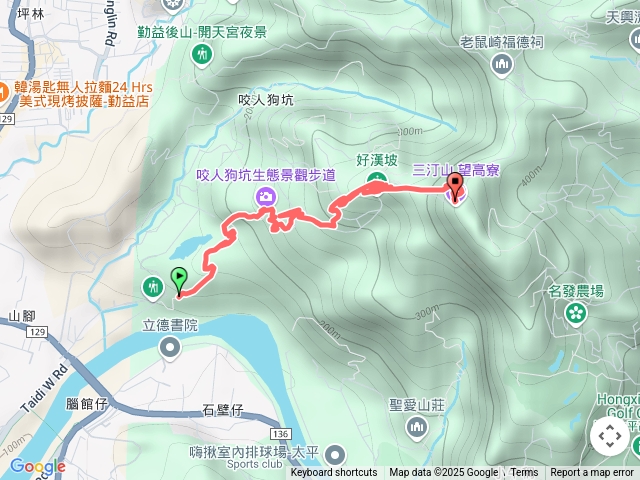 20250301三汀山散步