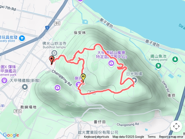 桂花泉步道、鐵砧山、劍井、國姓廟