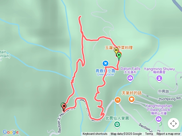 十八份圳步道-草山觀瀑吊橋-滾水頭