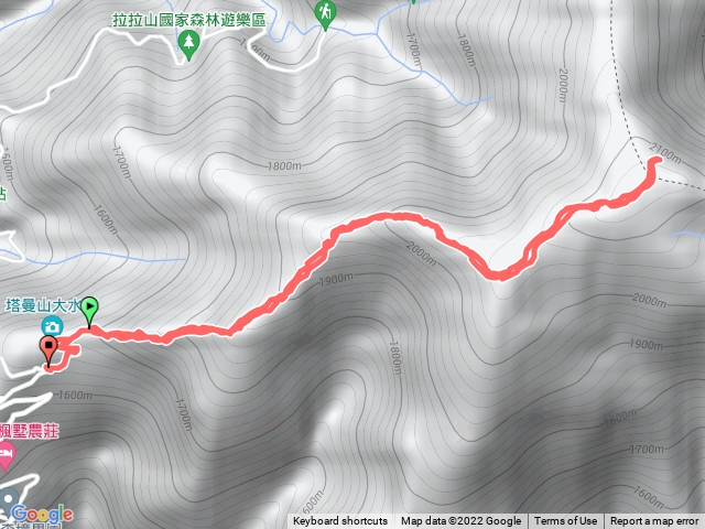 巨雕的塔曼南山