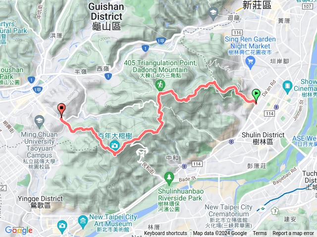 2019-7-26 大棟山、福源山縱走