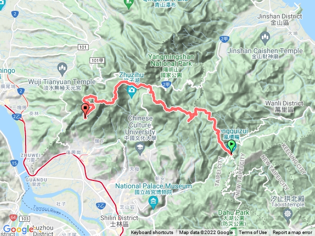 陽明山十連峰 20211107