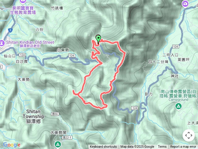 仙山古道，群峰O繞