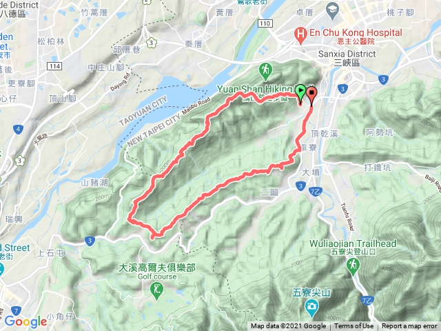 三峽鳶山壽山二鬮山O型