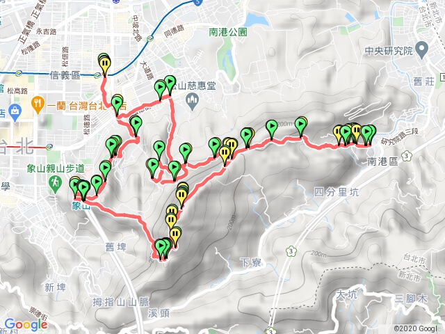 南縱走一小段及象山