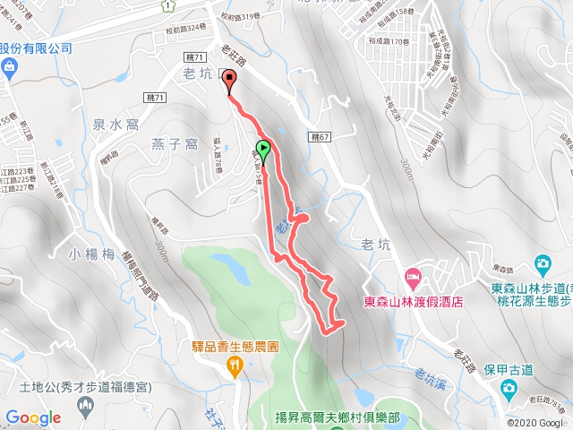 桃園楊梅區福人步道