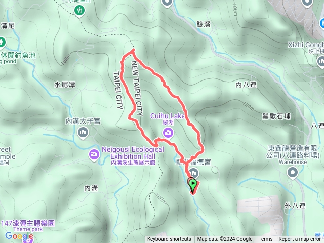 翠湖.內溝山.老鷲尖山步道O型預覽圖