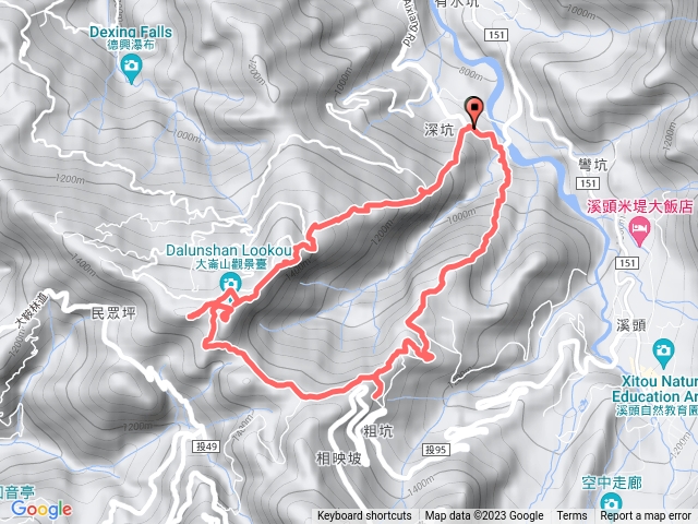 大石公開始走6連峰-木馬古道1號出