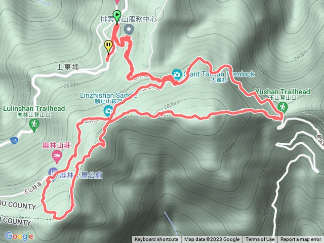 鹿林山、麟趾山