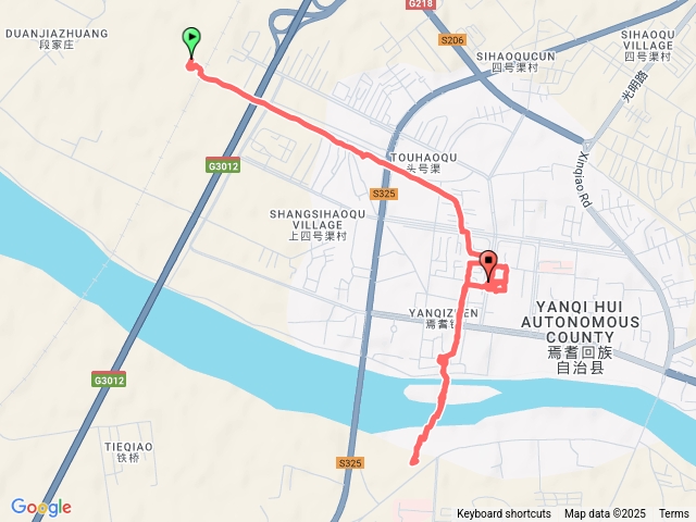 焉耆月出開都河