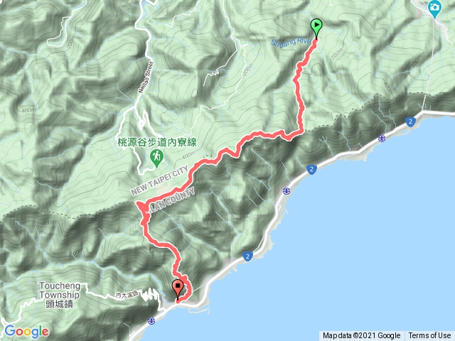 草嶺古道桃源谷大溪線