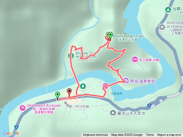 谷關溫泉捎來步道