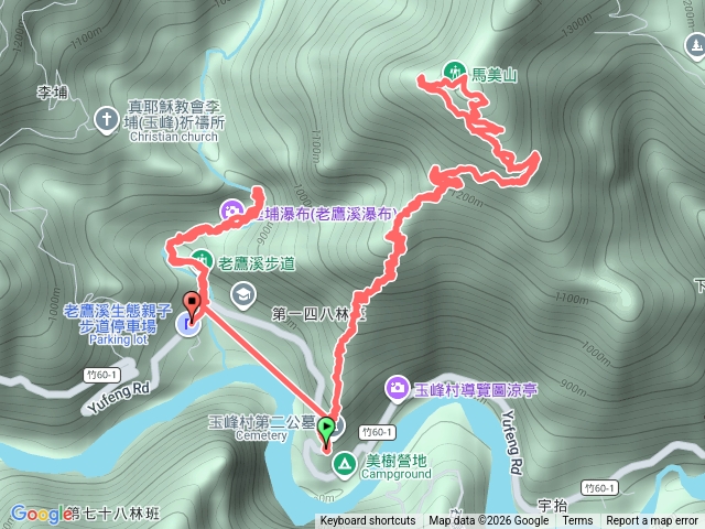 20260309馬美山順遊老鷹溪步道裡埔瀑布