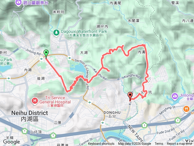 內湖三山（白鷺鷥、康樂、明舉）