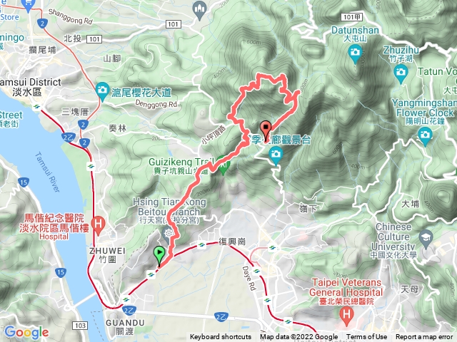 忠義山 興福寮 向天 面天下清天宮