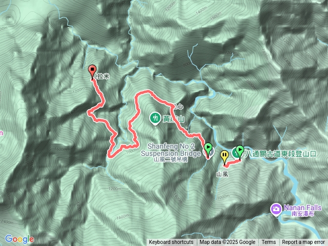 瓦拉米步道（登山口-瓦拉米山屋）預覽圖