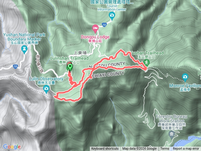鹿山，塔塔加，O型