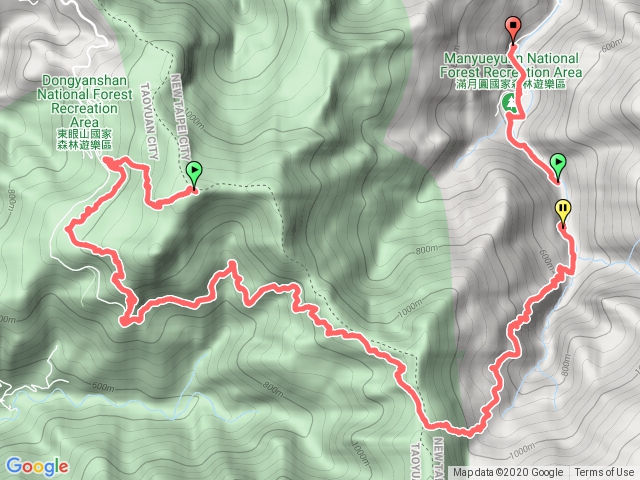 東眼山~東滿步道~滿月圓