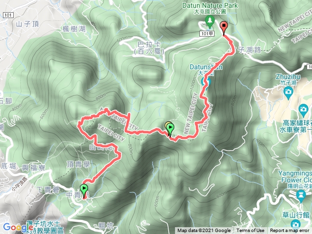 陽明山西縱走-210421