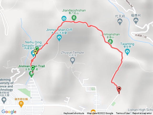 金面山136上68下