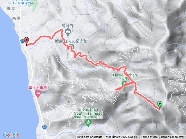 小百岳：里龍山