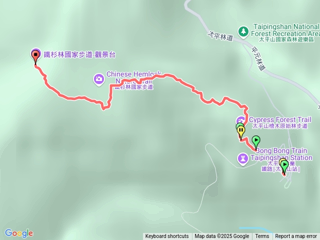 鐵杉林步道-上行