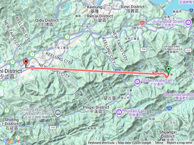 三貂嶺步道合古瀑布魔天瀑布枇杷洞瀑布預覽圖