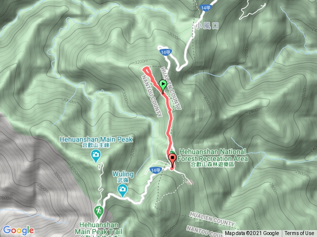 2020-07-26 01 花蓮秀林 哈哈山-石門山北峰-合歡尖山