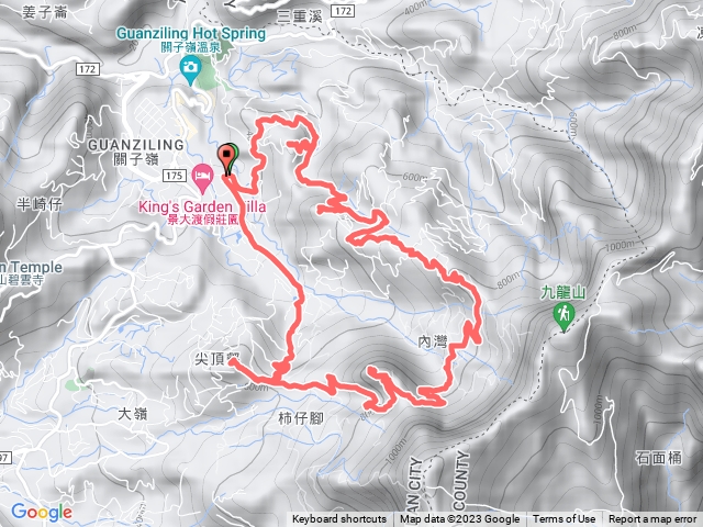 [ 南瀛百岳 ] 關子嶺 白大雞雞牛縱走