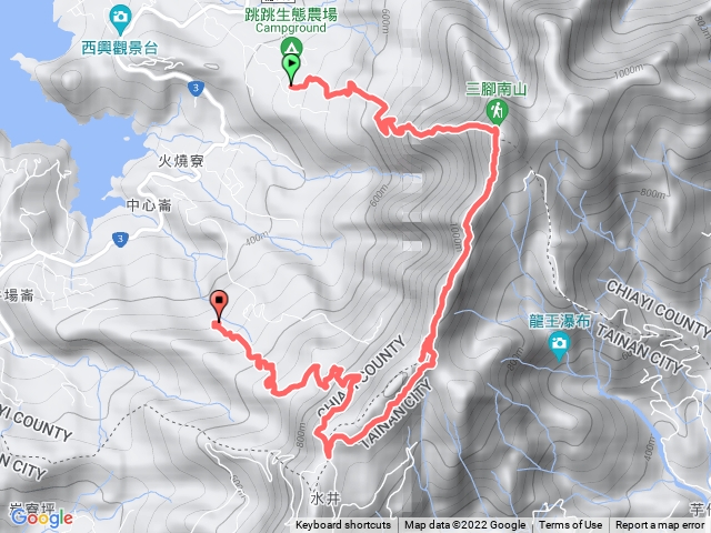 南瀛百岳 三腳南山群峰下台三線20221021