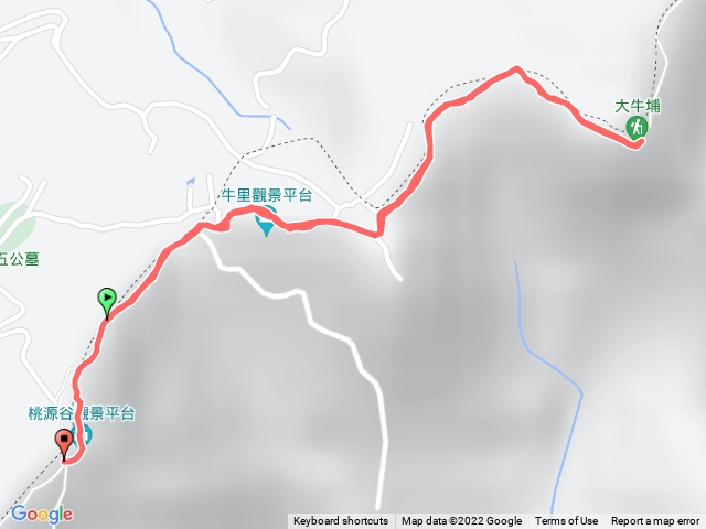 灣坑頭山最短路線